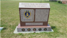 Photo of Purple Heart Veterans memorial from visit to Iowa Veterans Cemetery on July 12, 2017
