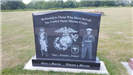  Photo of USMC Veterans memorial from visit to Iowa Veterans Cemetery on July 12, 2017