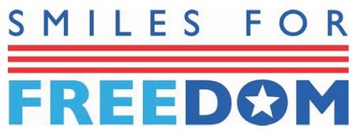 Smiles For Freedom text and logo
