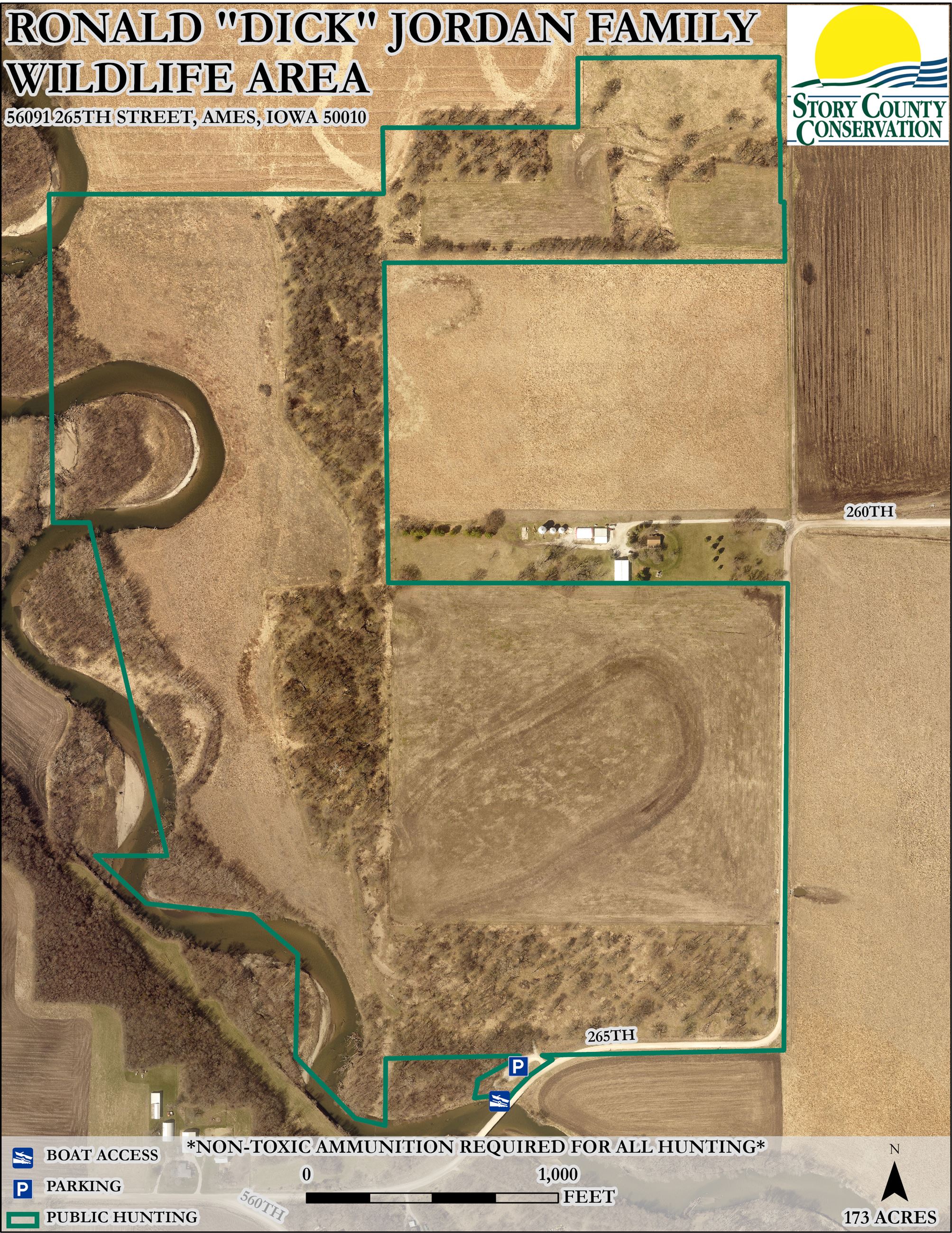 Jordan Wildlife Area Aerial