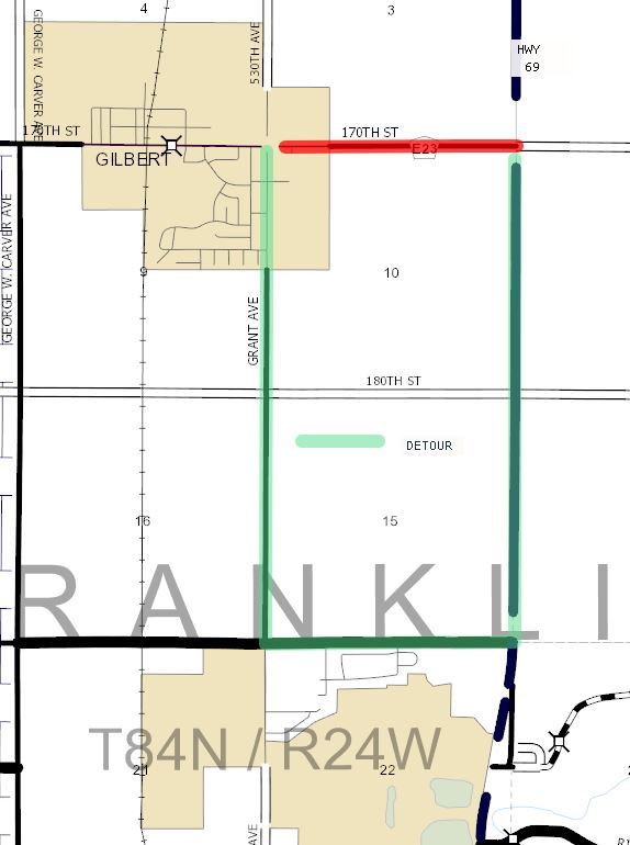 E23 - Closure and Detour