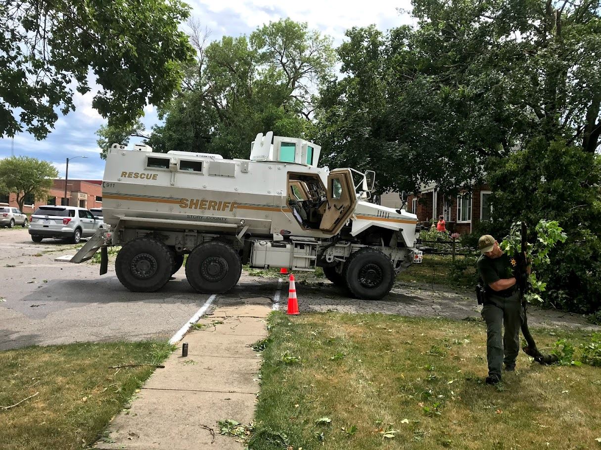 SCSO ERT MRAP IN ACTION