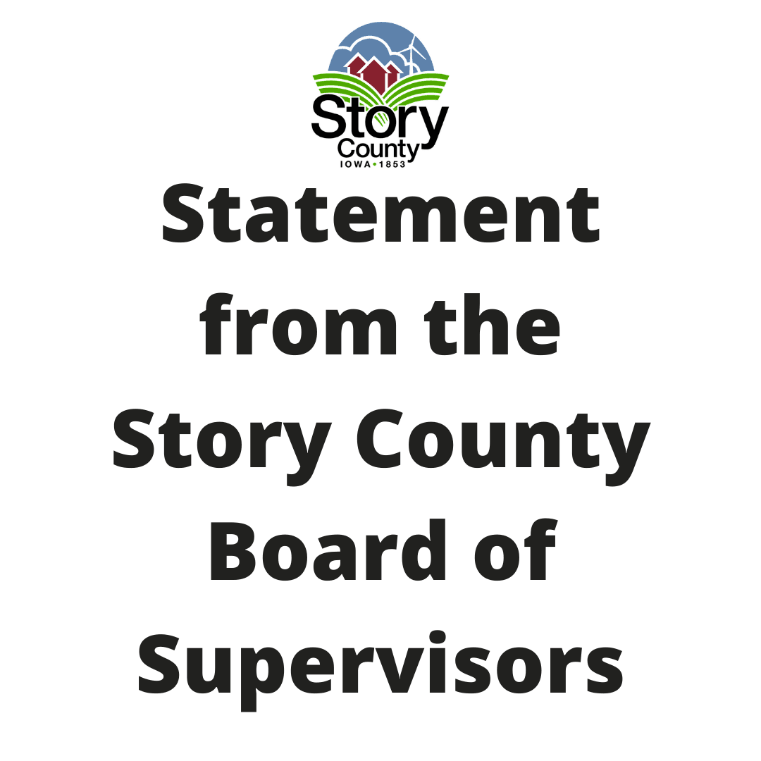 Statement from the Story County Board of Supervisors