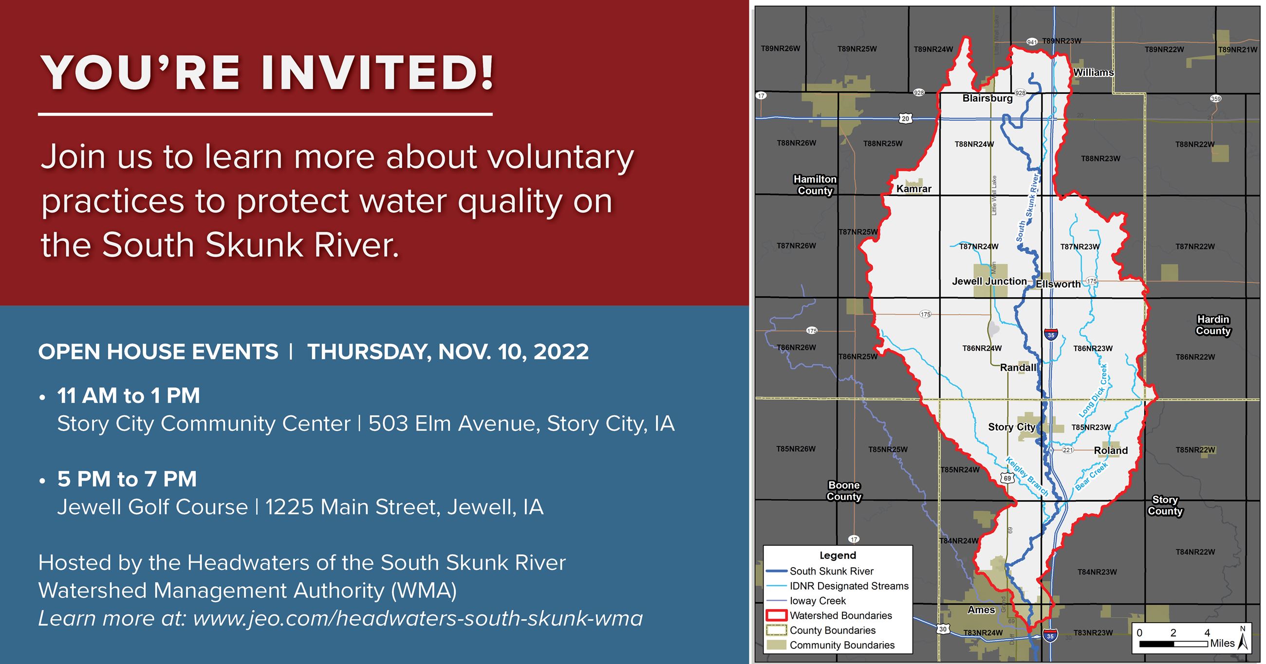 HWSSR WMA Open House Social Media Graphic