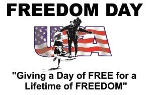 Freedom Day USA graphic image
