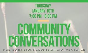 Opioid Community Conversation event on January 10, 2019