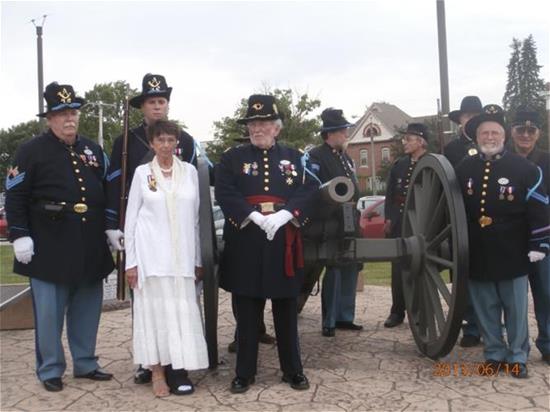 Photo of Story County Civil War Sesquicentennial Program on June 14, 2013