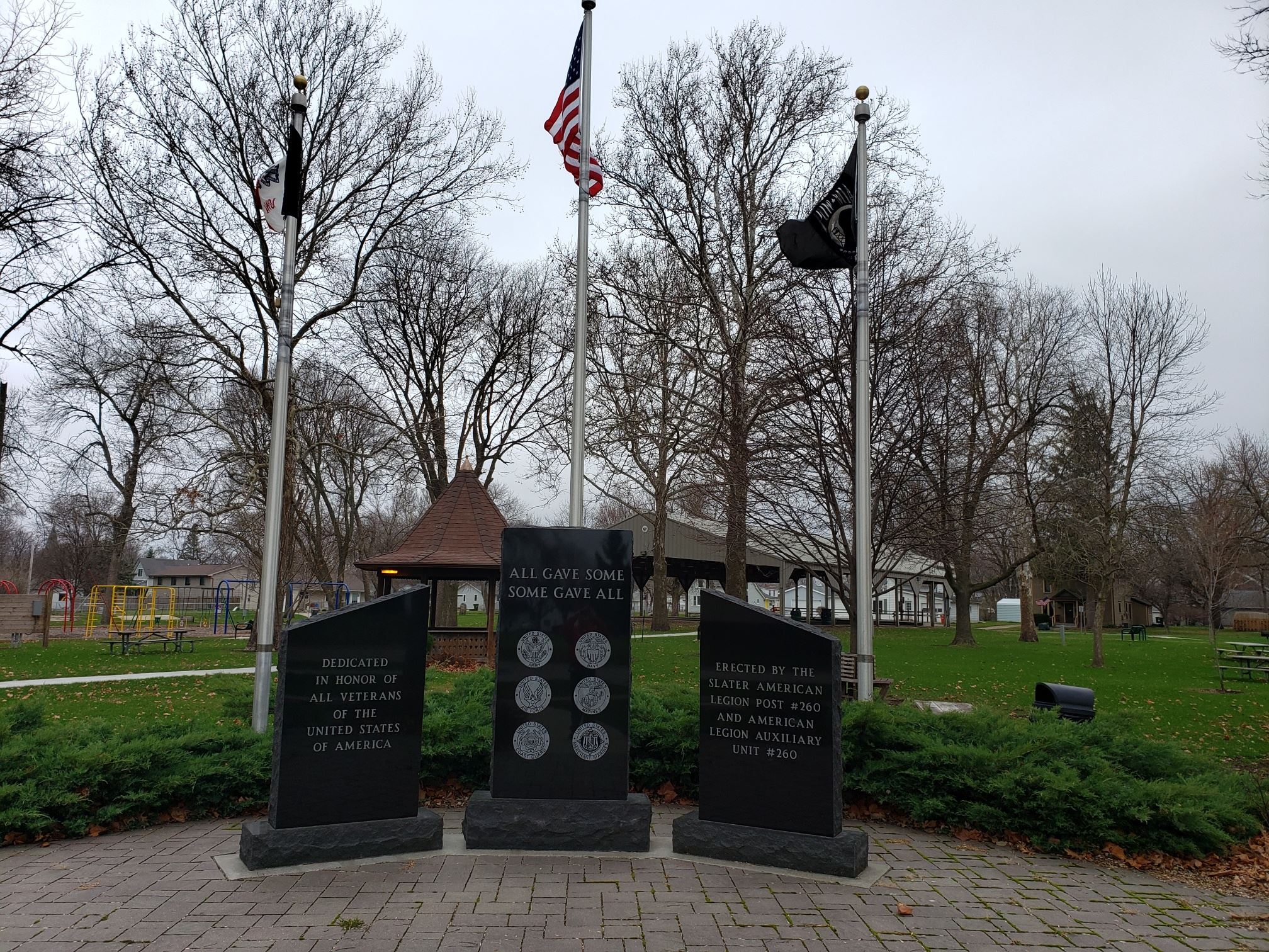 Photo of Veterans Memorial in Slater, IA